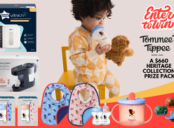 Win a Tommee Tippee Heritage Collection Prize Pack