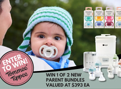 Win 1 of 2 Tommee Tippee New Parent Bundles