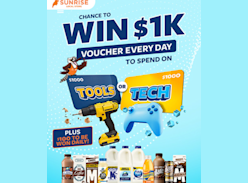 Win a $1K Tools or $1K Tech Voucher Daily - Bega Group