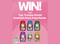 Win 1 of 5 Top Trumps World Football Stars Prize Packs - Mums Lounge