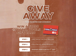 Win a $1K Total Tools Gift Card