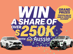 Win Toyota Hilux 4x4 or Toyota Kluger