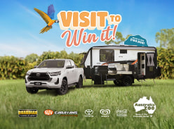 Win a Toyota Hilux and SUV Family Caravan