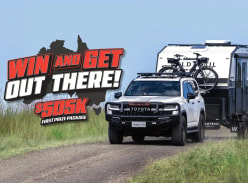 Win Toyota Landcruiser GR Sport and Custom Wildtrail Caravan