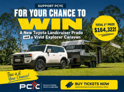 Win a Toyota Landcruiser Prado + a Vivid Explorer Caravan