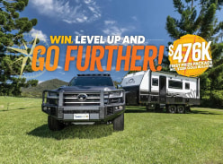 Win Toyota Landcruiser Sahara ZX + Caravan