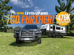 Win Toyota Landcruiser Sahara ZX + Caravan