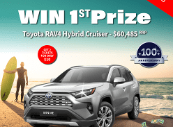 Win Toyota RAV4 Hybrid AWD Cruiser
