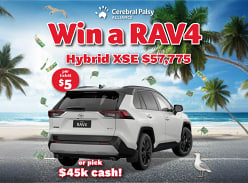 Win a Toyota RAV4 Hybrid XSE or $45K Cash