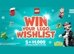 Win 1 of 5 $1K Toyworld Vouchers