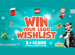 Win 1 of 5 $1K Toyworld Vouchers