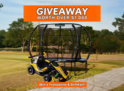 Win a Trampoline & Driftkart