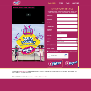 Win Trampolines, Bikes and Scooters from Wonder White