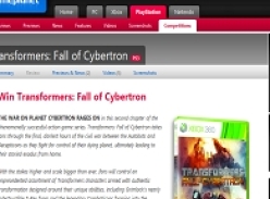 Win Transformers: Fall of Cybertron for XBOX or PS3