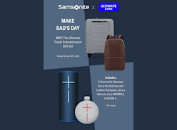 Win an Ultimate Travel Entertainment Gift Set for Dad
