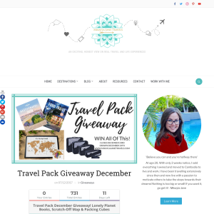 Win Travel Pack Giveaway
