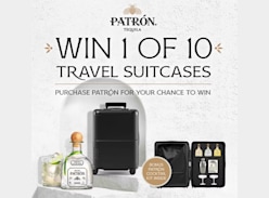 Win 1 of 10 Travel Suitcases and Tequila