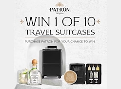 Win 1 of 10 Travel Suitcases and Tequila