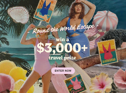 Win a $3K Travel Voucher & $200 Baiia Gift Card