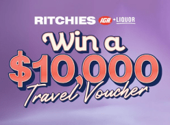 Win a $10K Travel Voucher - Ritchies