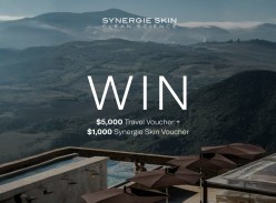 Win a $5K Travel Voucher & $1K of Synergie Skin Voucher - Synergie Skin