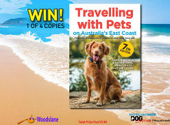 Win 1 of 4 copies of Travelling with Pets