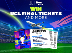 Win a Trip for 2 to Budapest for the UEFA Champions League Final - Stan Sport