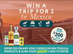 Win a Trip for 2 to Mexico