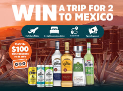 Win a Trip for 2 to Mexico & Minor Prizes
