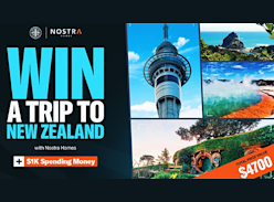 Win a Trip for 2 to New Zealand