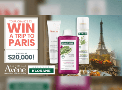Win a Trip to Paris with Avene & Klorane - Chemist Warehouse