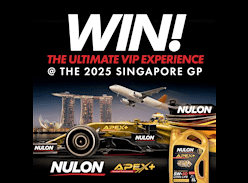 Win a Trip for 2 to the Singapore Grand Prix