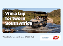 Win a Trip for 2 to South Africa
