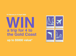 Win a Trip for 4 to the Gold Coast