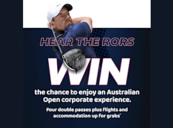 Win a TRIP to the Australian OPEN 2025