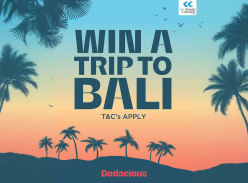 Win a Trip to Bali - Bodacious Coffee