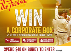 Win Trip for 10 to Melbourne to Boxing Day Cricket