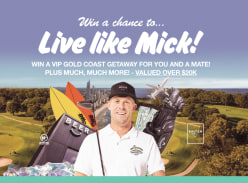 Win a $21k Trip to Gold Coast with Activities & Spending Money