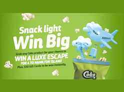 Win a Trip to Hamilton Island - Cobs