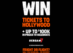 Win a Trip to Hollywood & up to $100K in Prizes