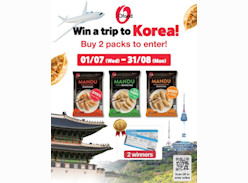 Win a Trip to Korea or Gift Card - Ofood Australia