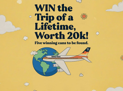 Win 1 of 5 $20K Trip of a Lifetime