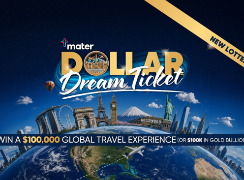 Win the Trip of a Lifetime, or $100K in Gold Bullion - Mater Home Lottery