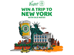 Win a TRIP to NEW YORK with Old Mates - Coopers
