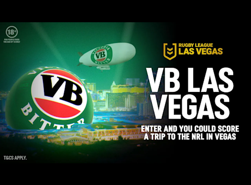 Win a Trip to the NRL in Las Vegas - VB