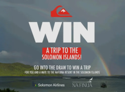 Win a Trip to Solomon Islands & a $1K Quiksilver Voucher - Quiksilver