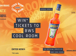 Win a Trip to Sydney to BWS Cool Room in December