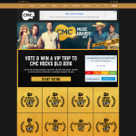 Win trip to CMC Rocks - Country Music