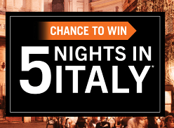 Win Trip to Italy