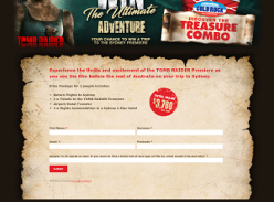 Win trip to Sydney to Tomb Raider premiere